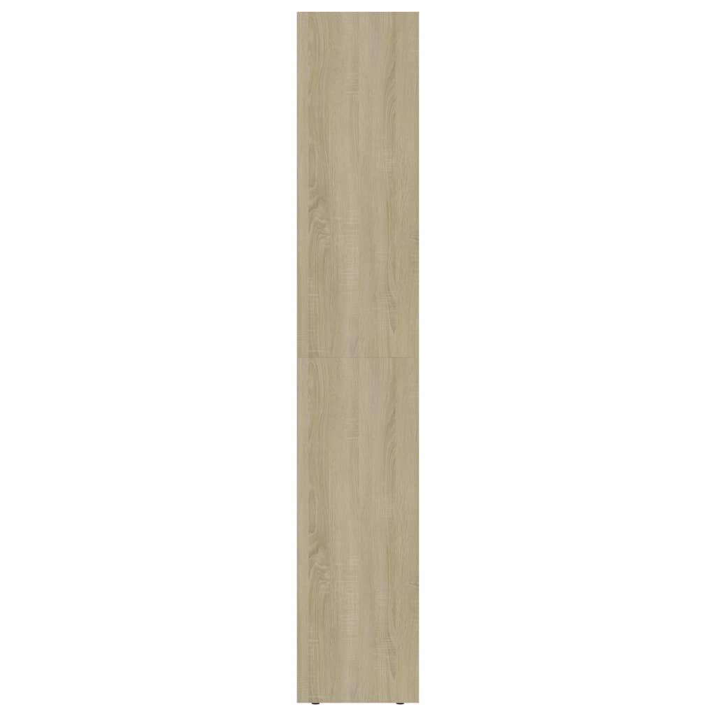 Bibliotecă, stejar Sonoma, 36x30x171 cm, lemn prelucrat