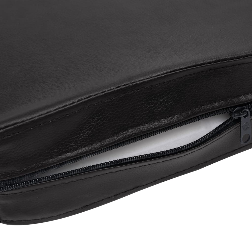 Sofa for dogs, black, 80 x 50 x 40 cm, ecological leather