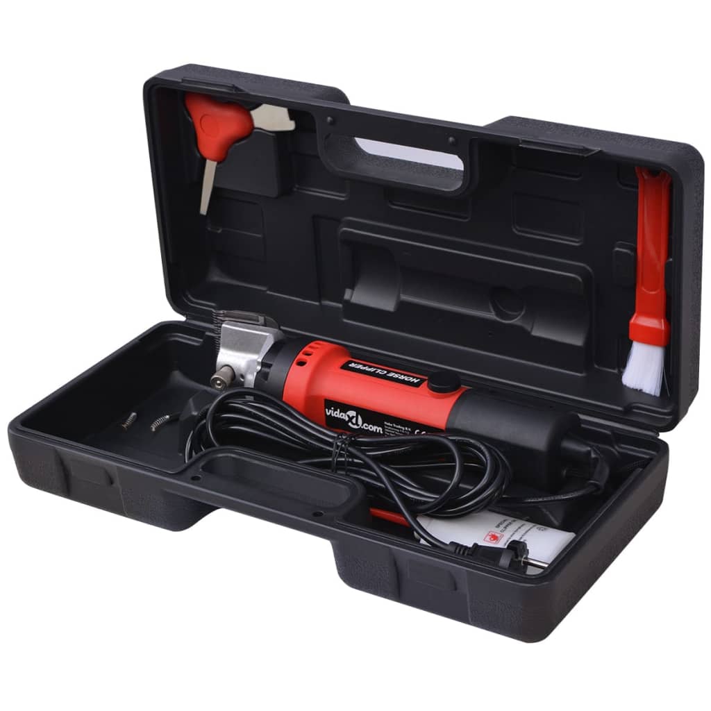 Horse clipper set, 6 pieces, 550 W