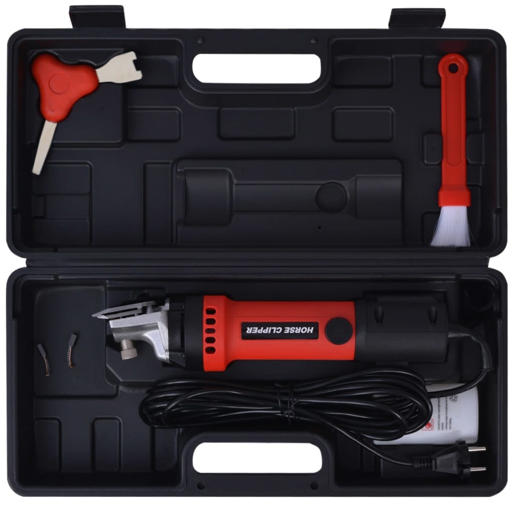 Horse clipper set, 6 pieces, 550 W