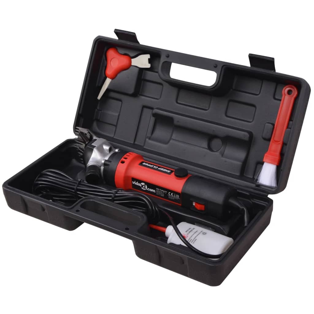 Sheep shearing machine set, 7 pieces, 550 W
