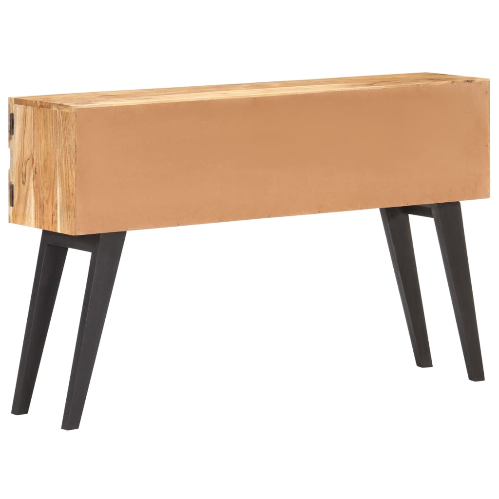Sideboard, 120x30x75 cm, solid acacia wood