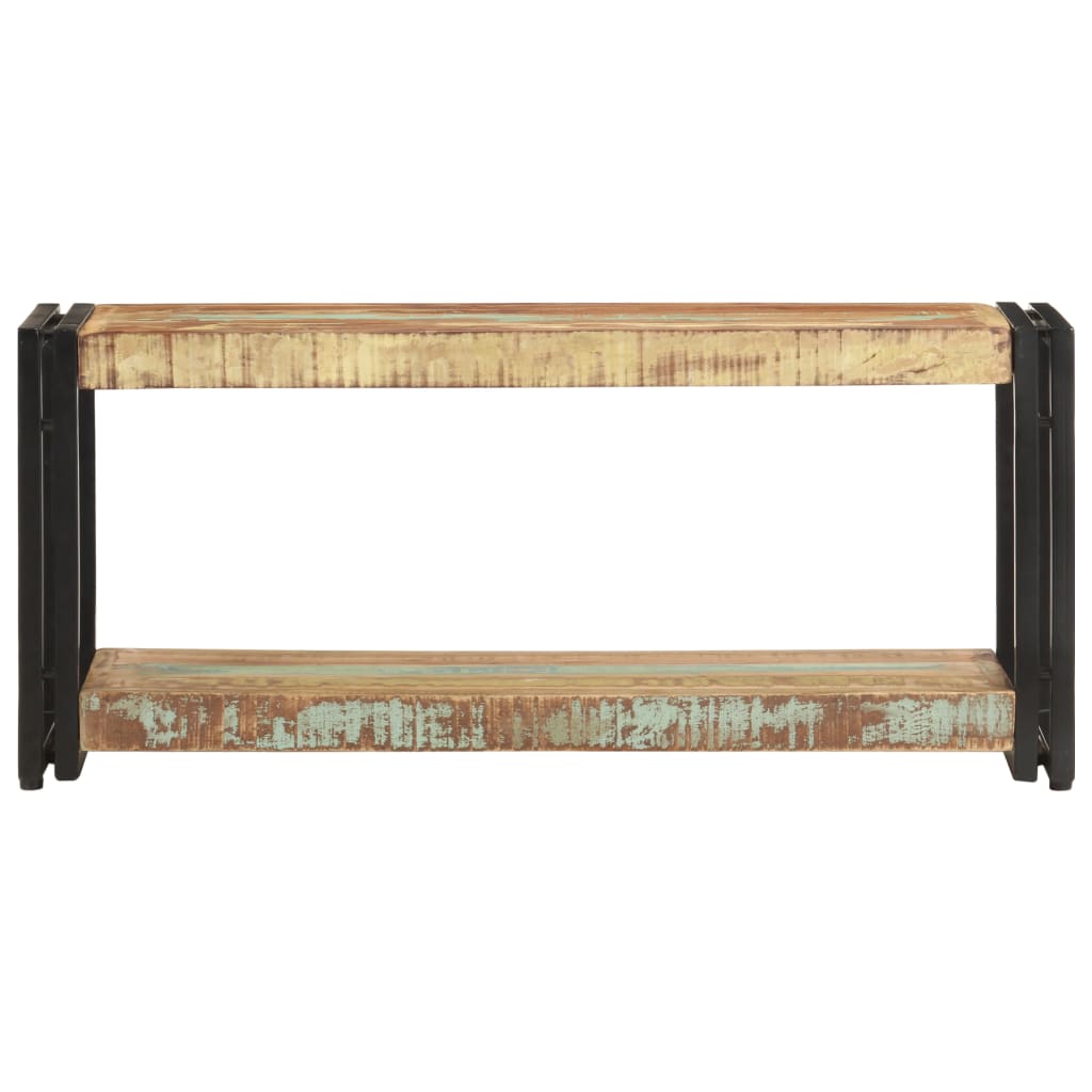 Comodă TV, 90x30x40 cm, lemn masiv reciclat