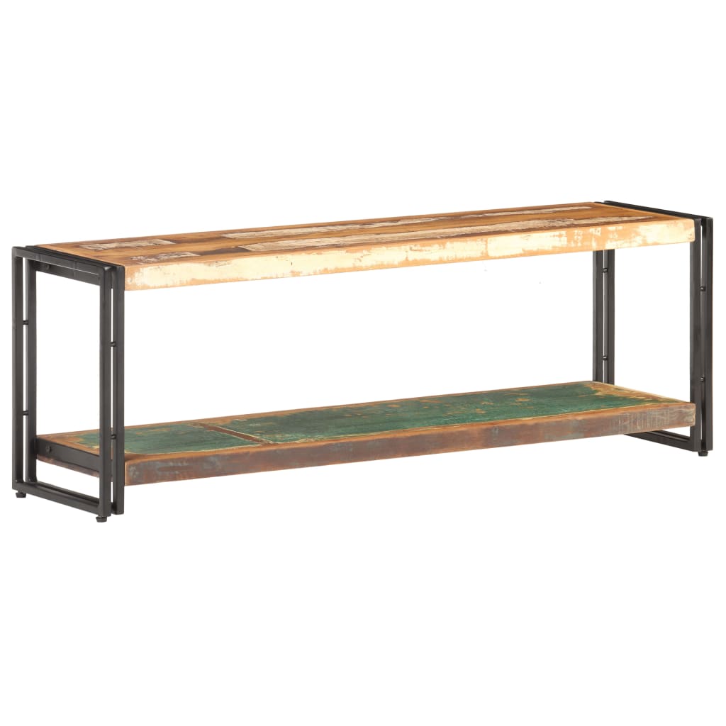 Comodă TV, 120 x 30 x 40 cm, lemn masiv reciclat