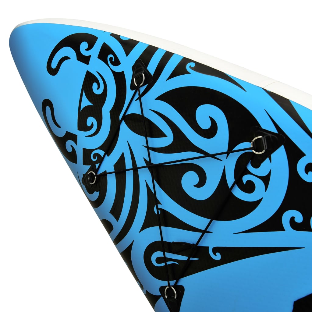 Inflatable SUP board set, blue, 305x76x15 cm