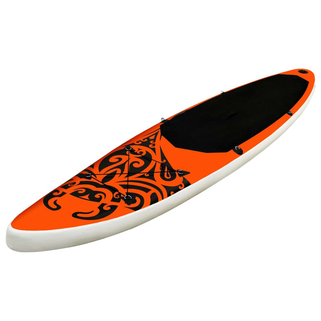 Inflatable SUP board set, orange, 305x76x15 cm