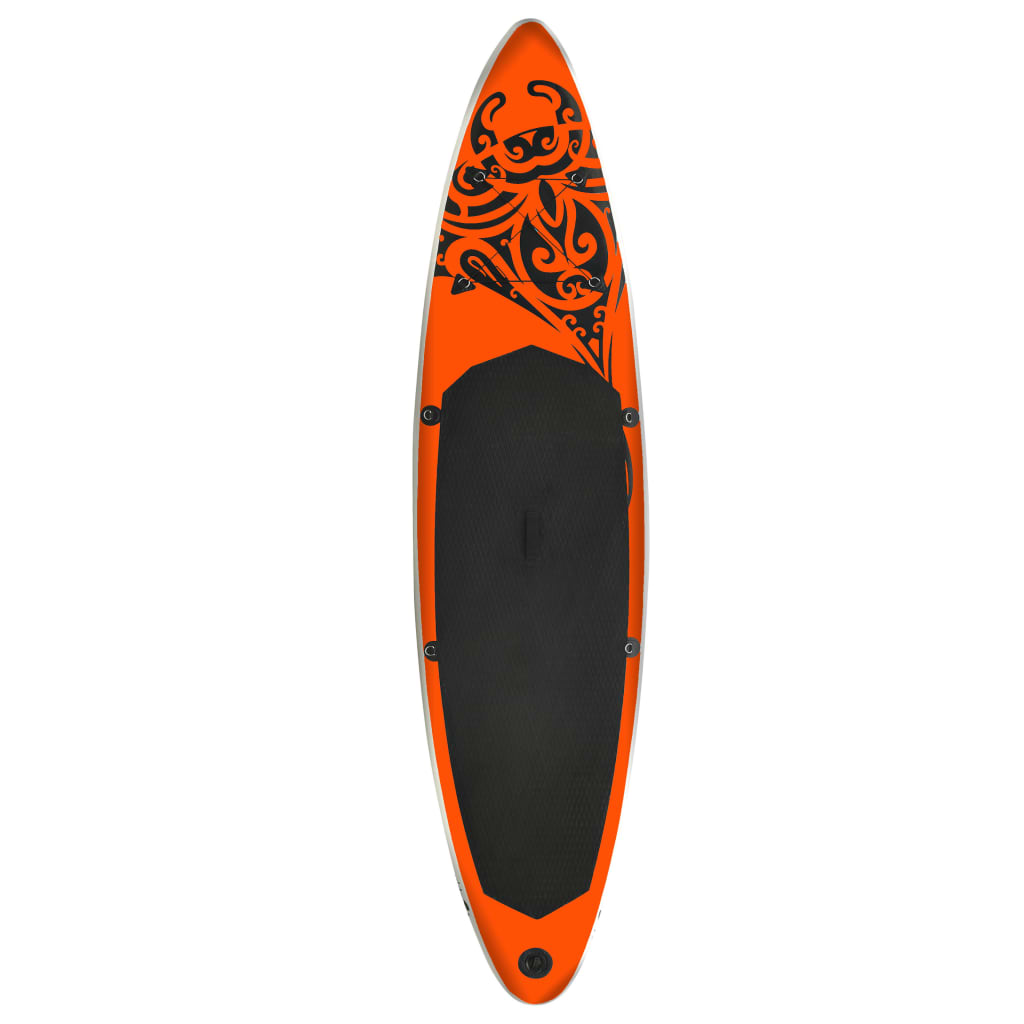 Inflatable SUP board set, orange, 305x76x15 cm
