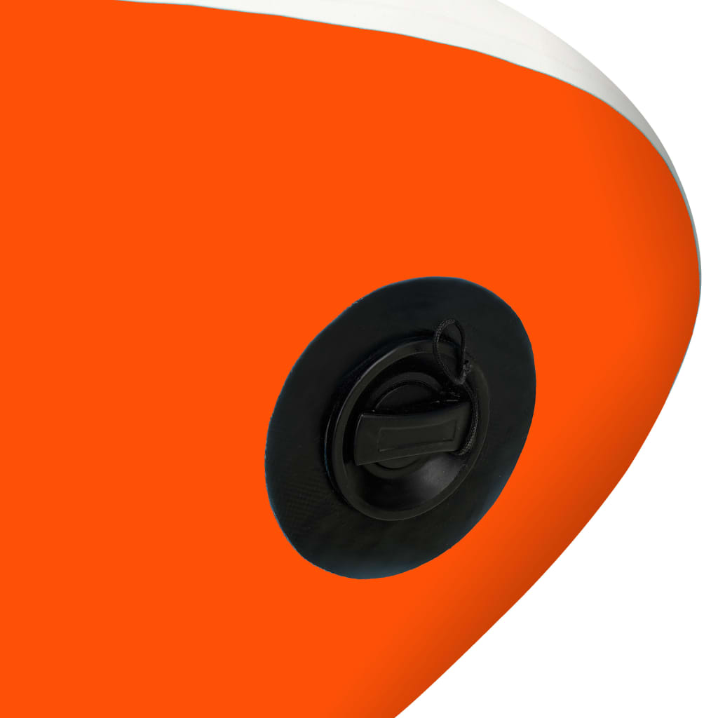 Inflatable SUP board set, orange, 305x76x15 cm