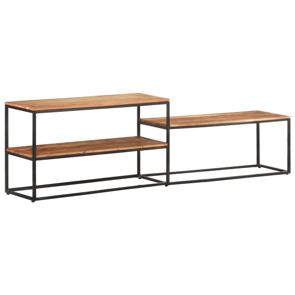 Comodă TV, 180x30x50 cm, lemn masiv de acacia