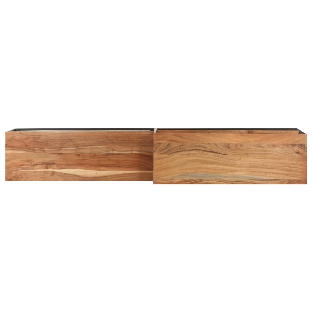 Comodă TV, 180x30x50 cm, lemn masiv de acacia
