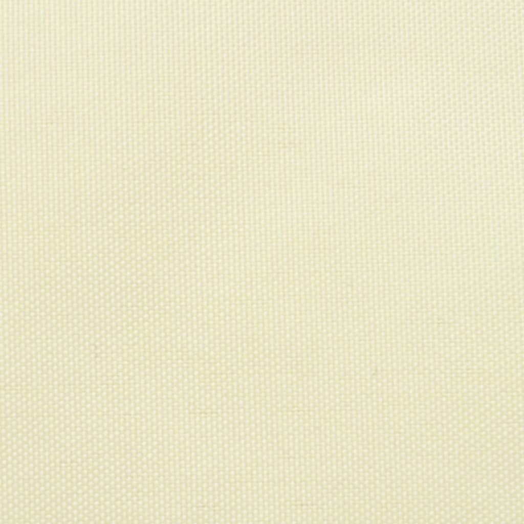 Parasolar, crem, 4/5x4 m, țesatură Oxford, trapez