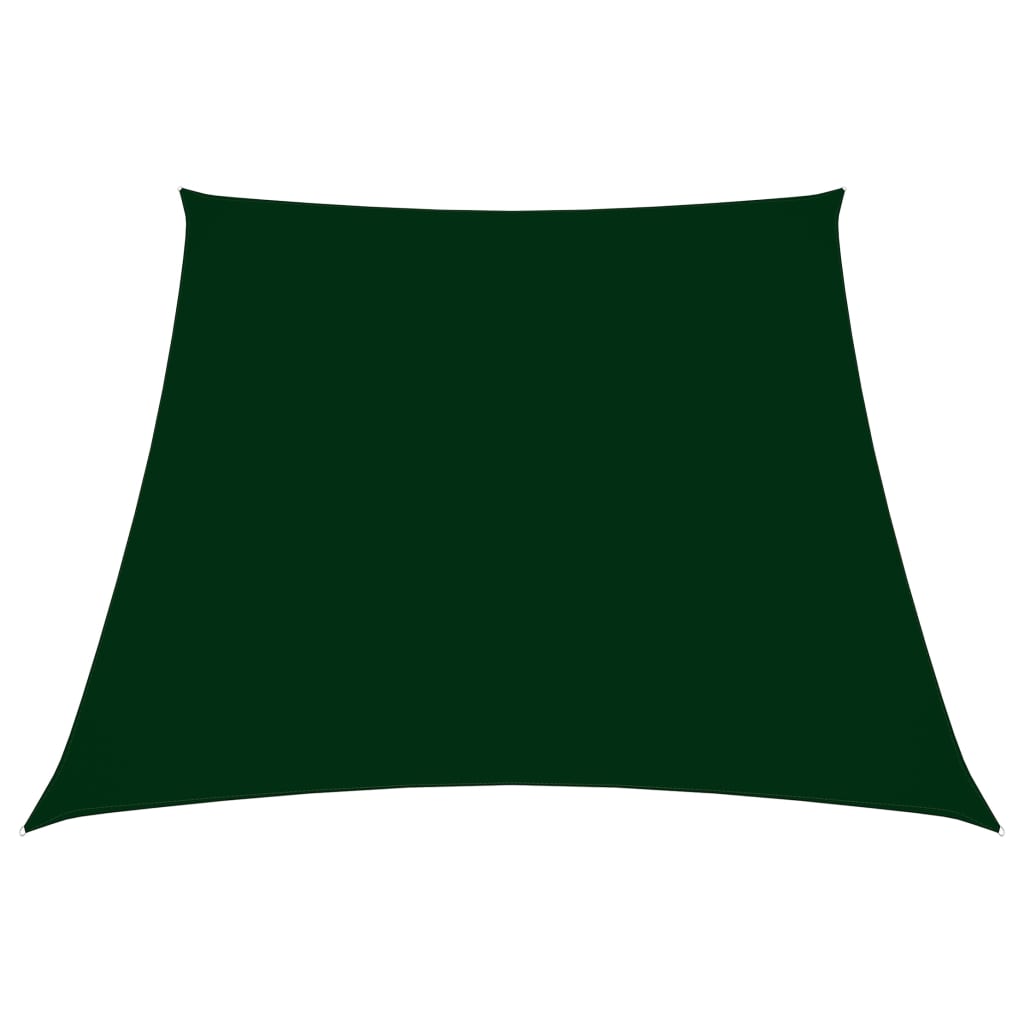 Parasolar, verde închis, 2/4x3 m, țesătură oxford, trapez