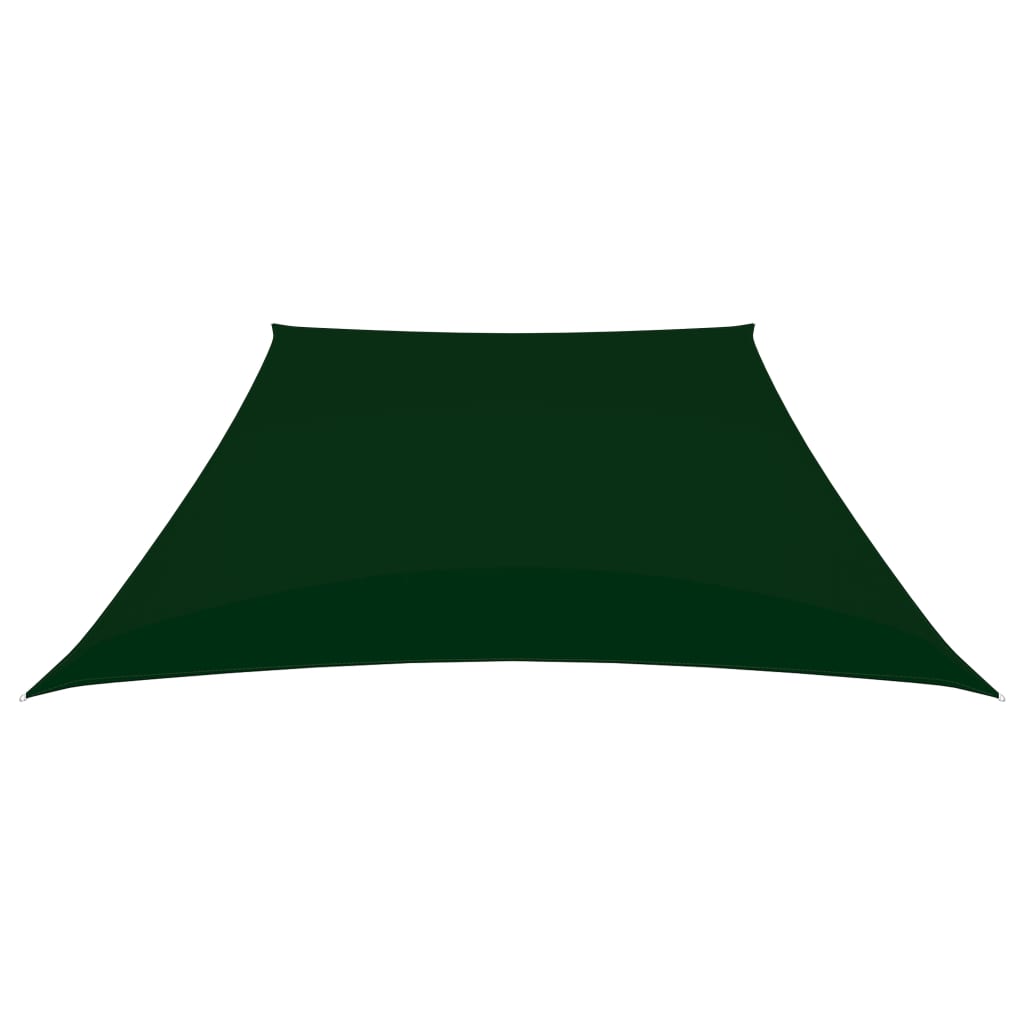 Parasolar, verde închis, 2/4x3 m, țesătură oxford, trapez