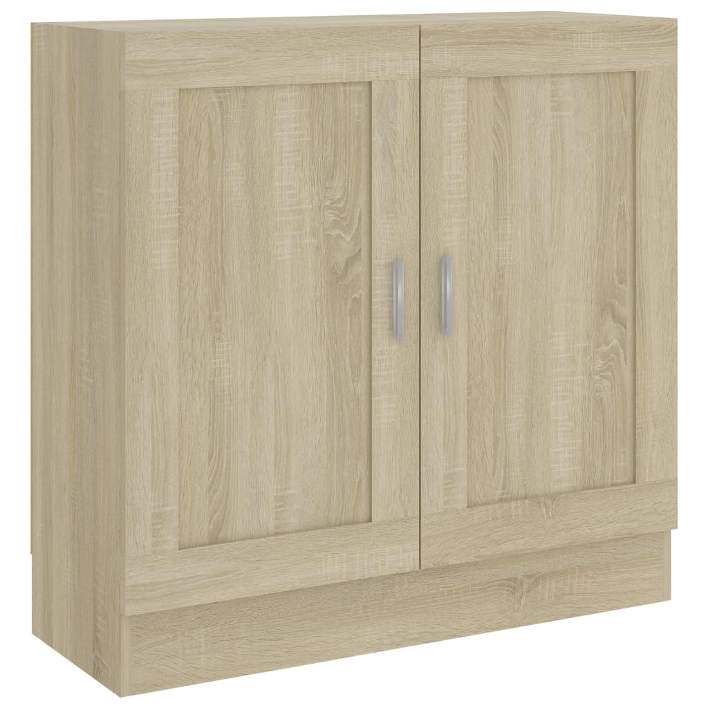 Bibliotecă, stejar Sonoma, 82,5x30,5x80 cm, lemn prelucrat