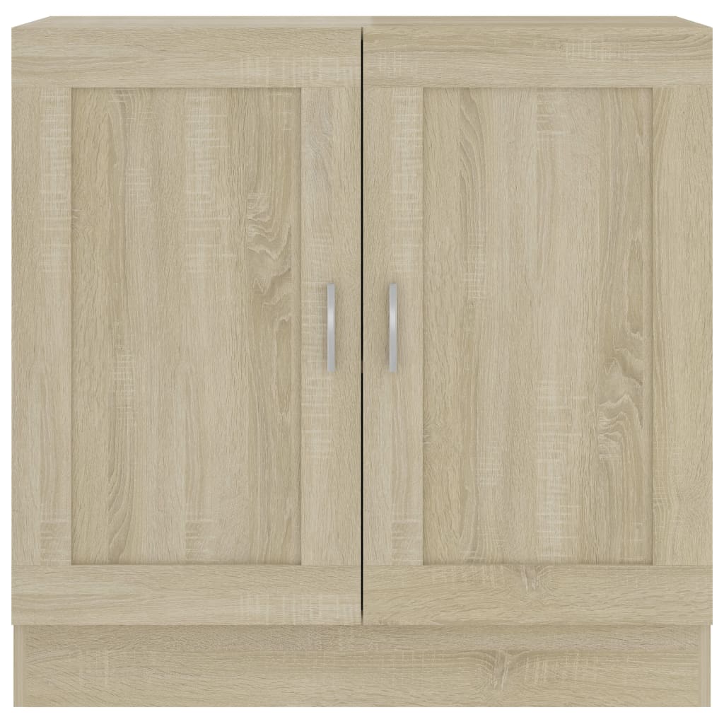 Bibliotecă, stejar Sonoma, 82,5x30,5x80 cm, lemn prelucrat