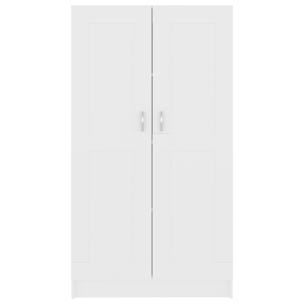 Bookcase, white, 82.5 x 30.5 x 150 cm, chipboard