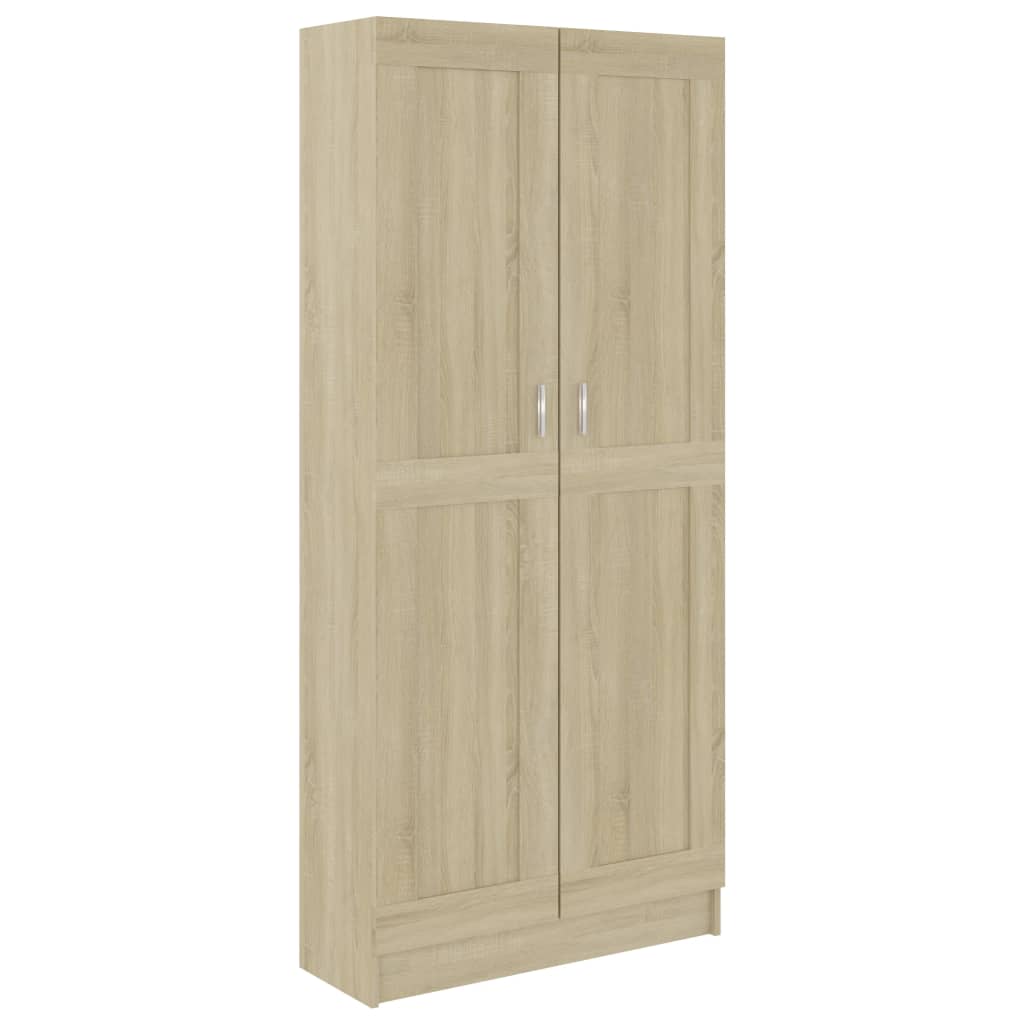 Bibliotecă, stejar sonoma, 82,5x30,5x185,5 cm, lemn prelucrat