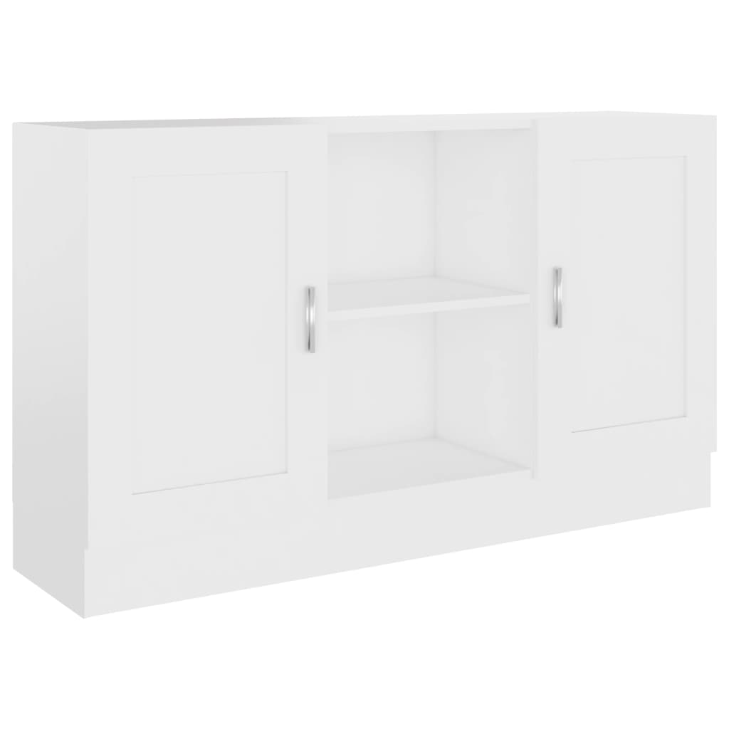 Sideboard, white, 120 x 30.5 x 70 cm, chipboard
