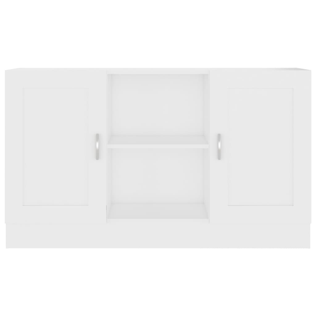 Sideboard, white, 120 x 30.5 x 70 cm, chipboard