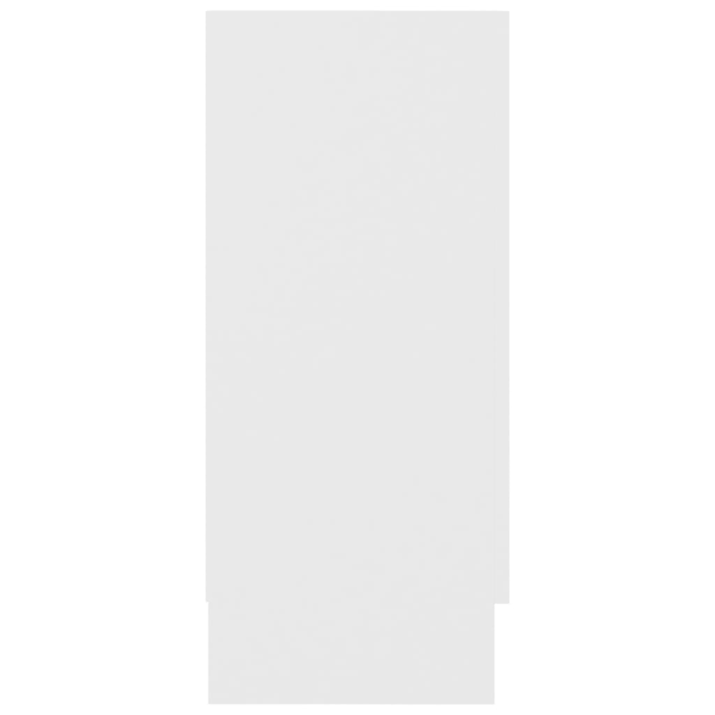Sideboard, white, 120 x 30.5 x 70 cm, chipboard