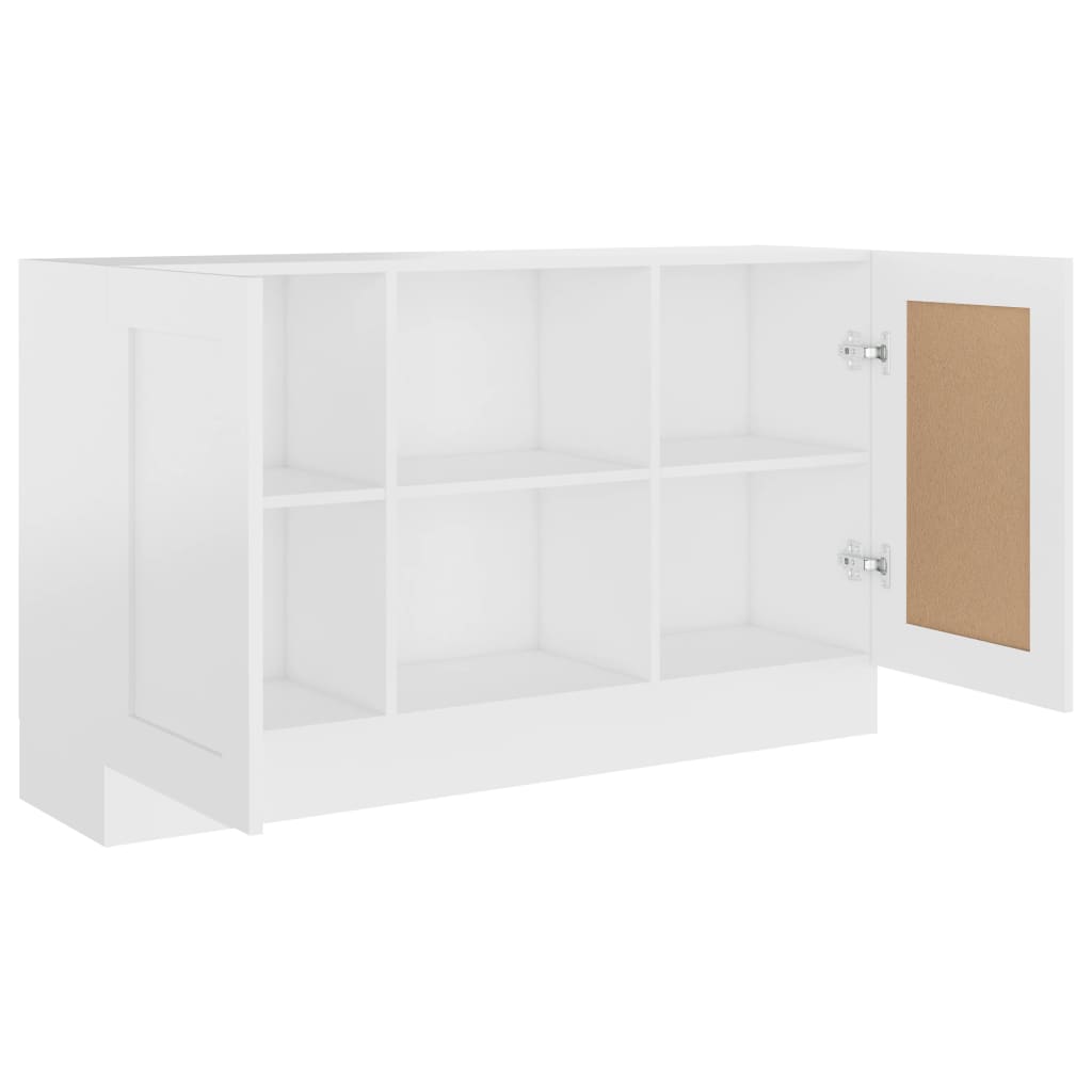 Sideboard, white, 120 x 30.5 x 70 cm, chipboard