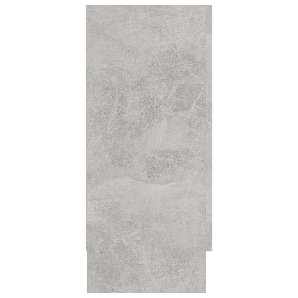 Sideboard, concrete grey, 120 x 30.5 x 70 cm, chipboard