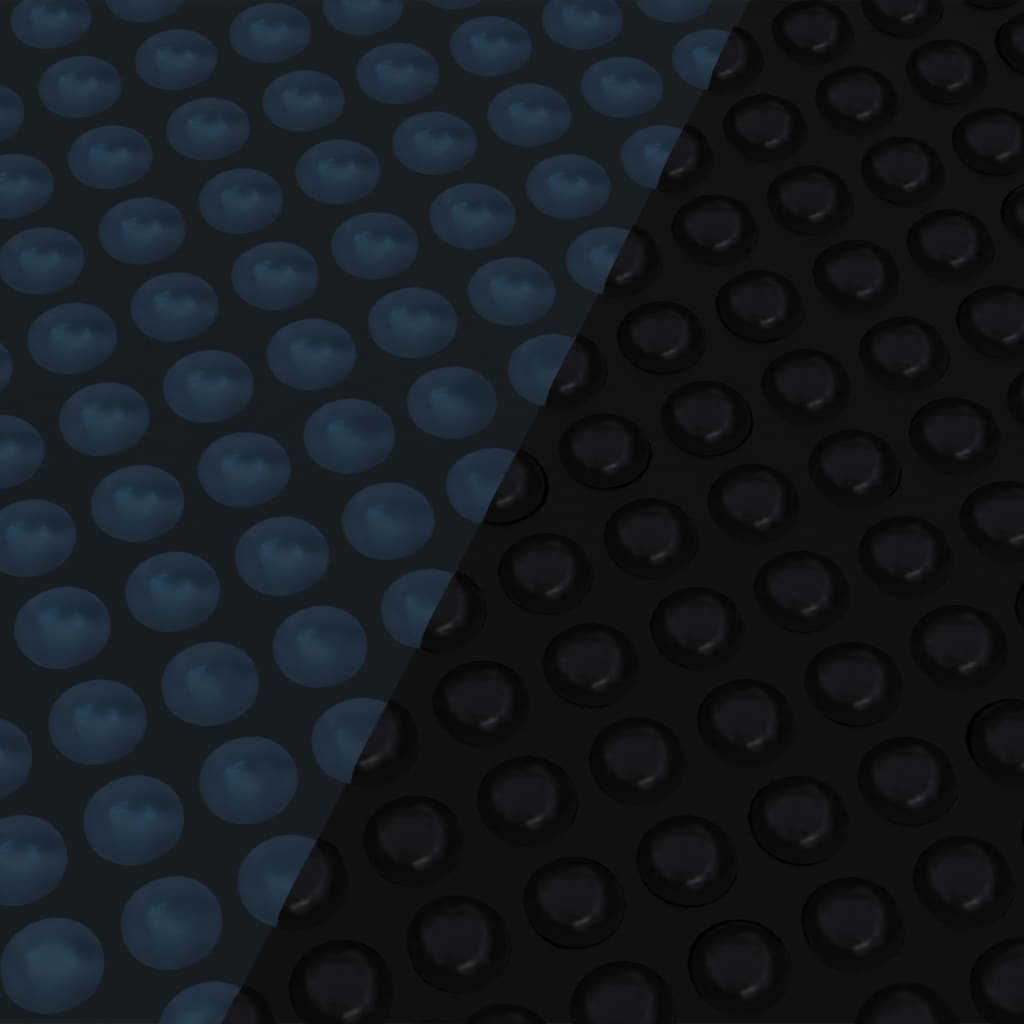 Floating pool solar foil, black/blue, 527 cm, PE