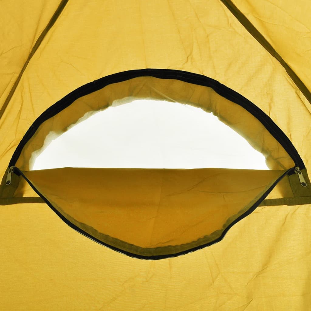 Yellow shower/toilet/changing room tent