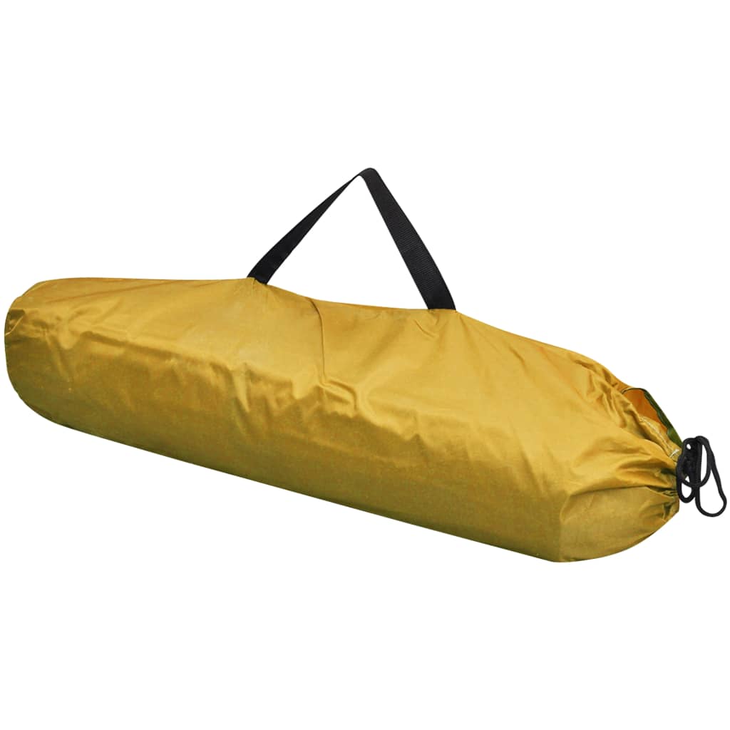 Yellow shower/toilet/changing room tent