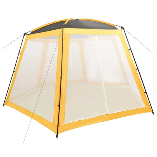 Pool tent, yellow, 500x433x250 cm, fabric
