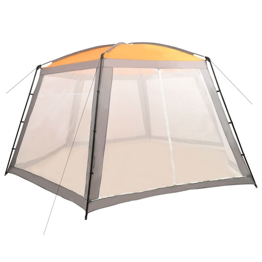 Pool tent, gray, 660x580x250 cm, fabric