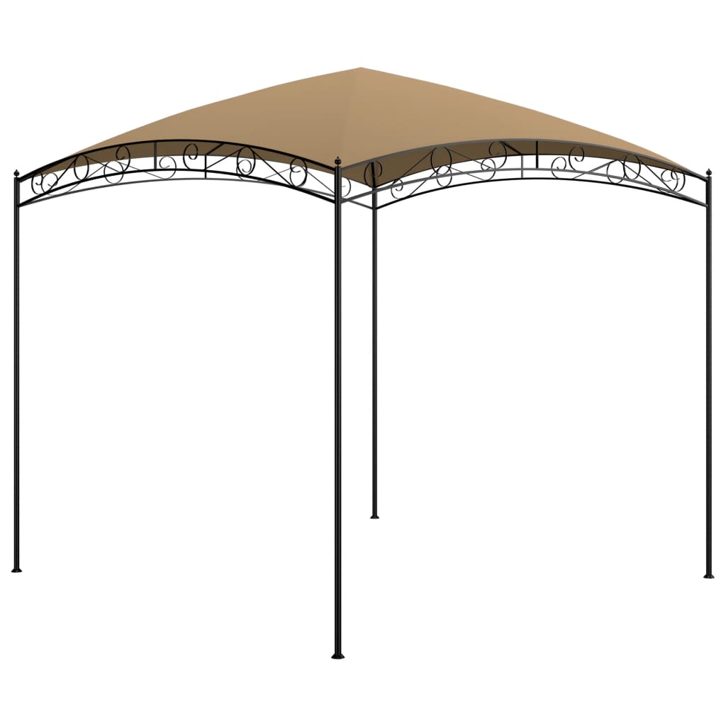Pavilion, gri taupe, 3x3x2,65 m, 180 g/m²