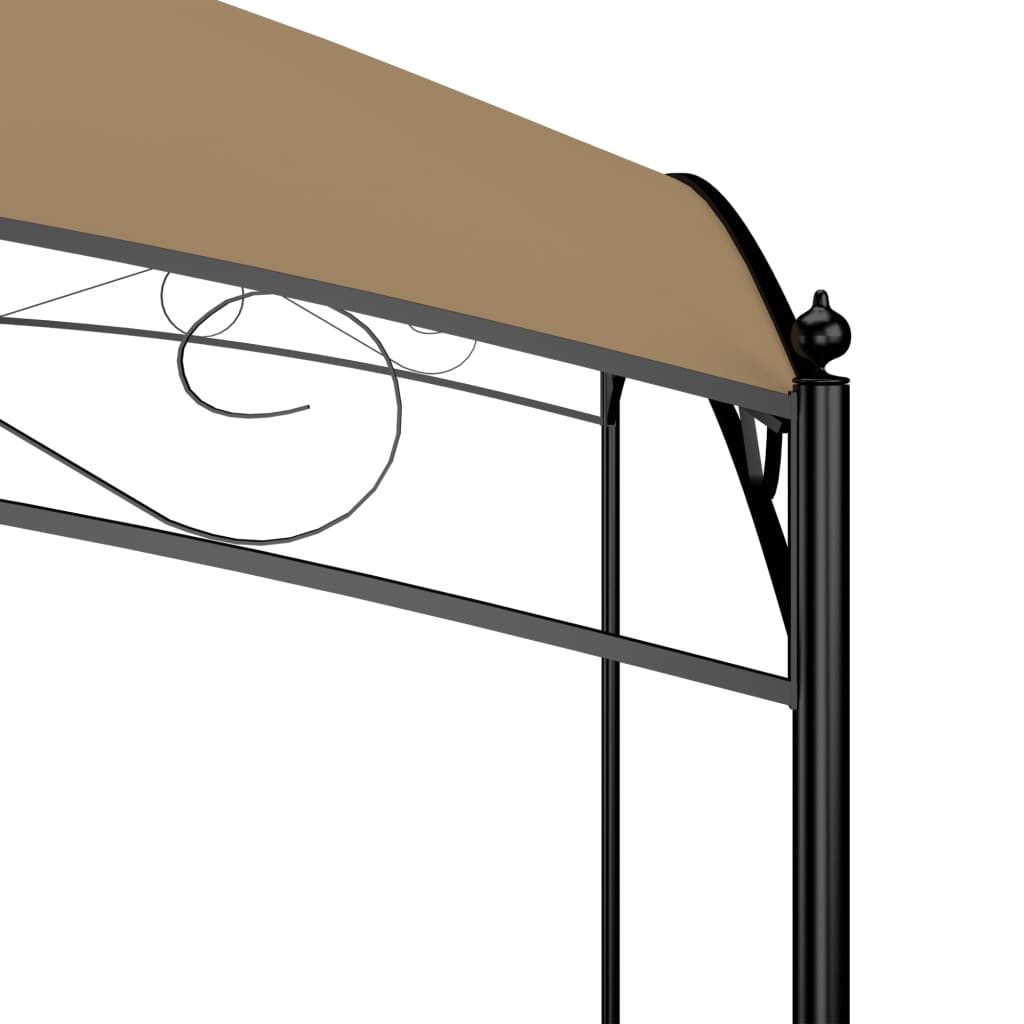 Pavilion, gri taupe, 3x3x2,65 m, 180 g/m²