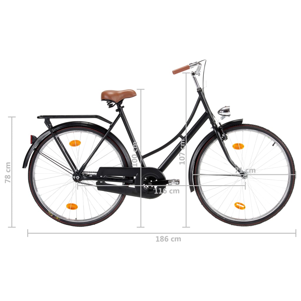 Holland Dutch Bicycle 28 inch wheel 57 cm male frame