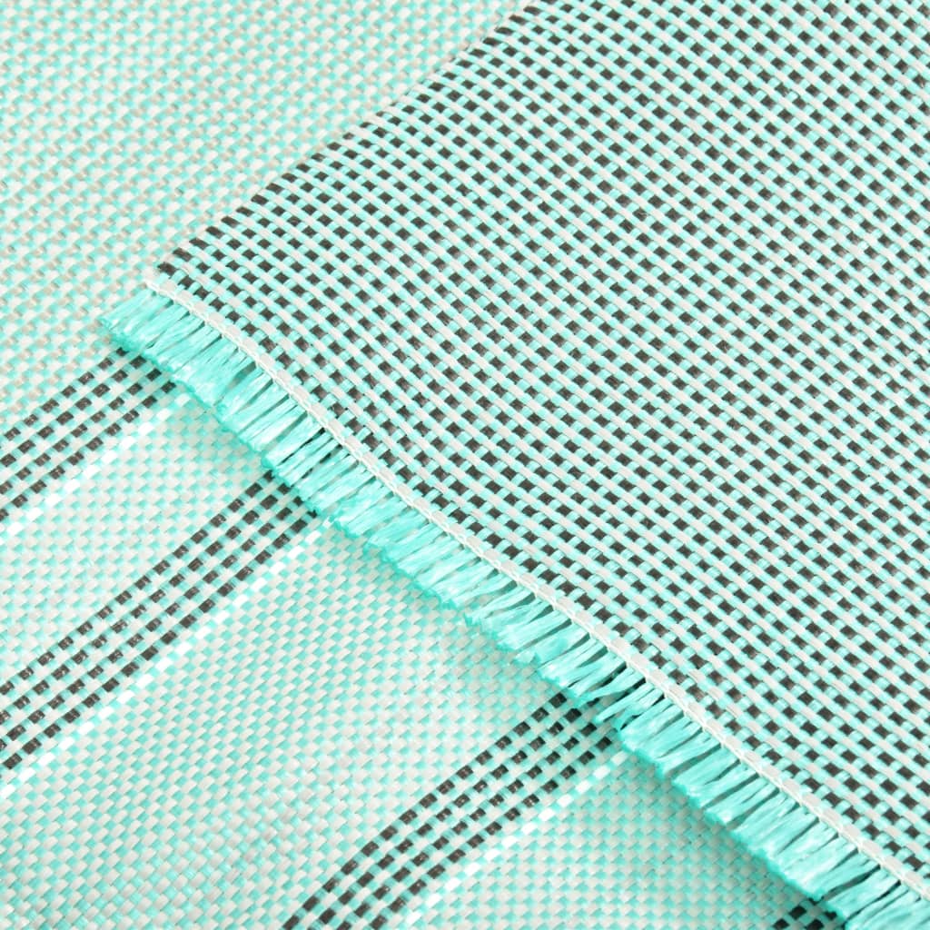 Tent carpet, green, 250 x 250 cm