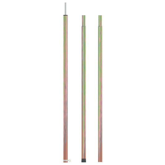 Telescopic tent pole, length 170-255 cm, galvanized steel