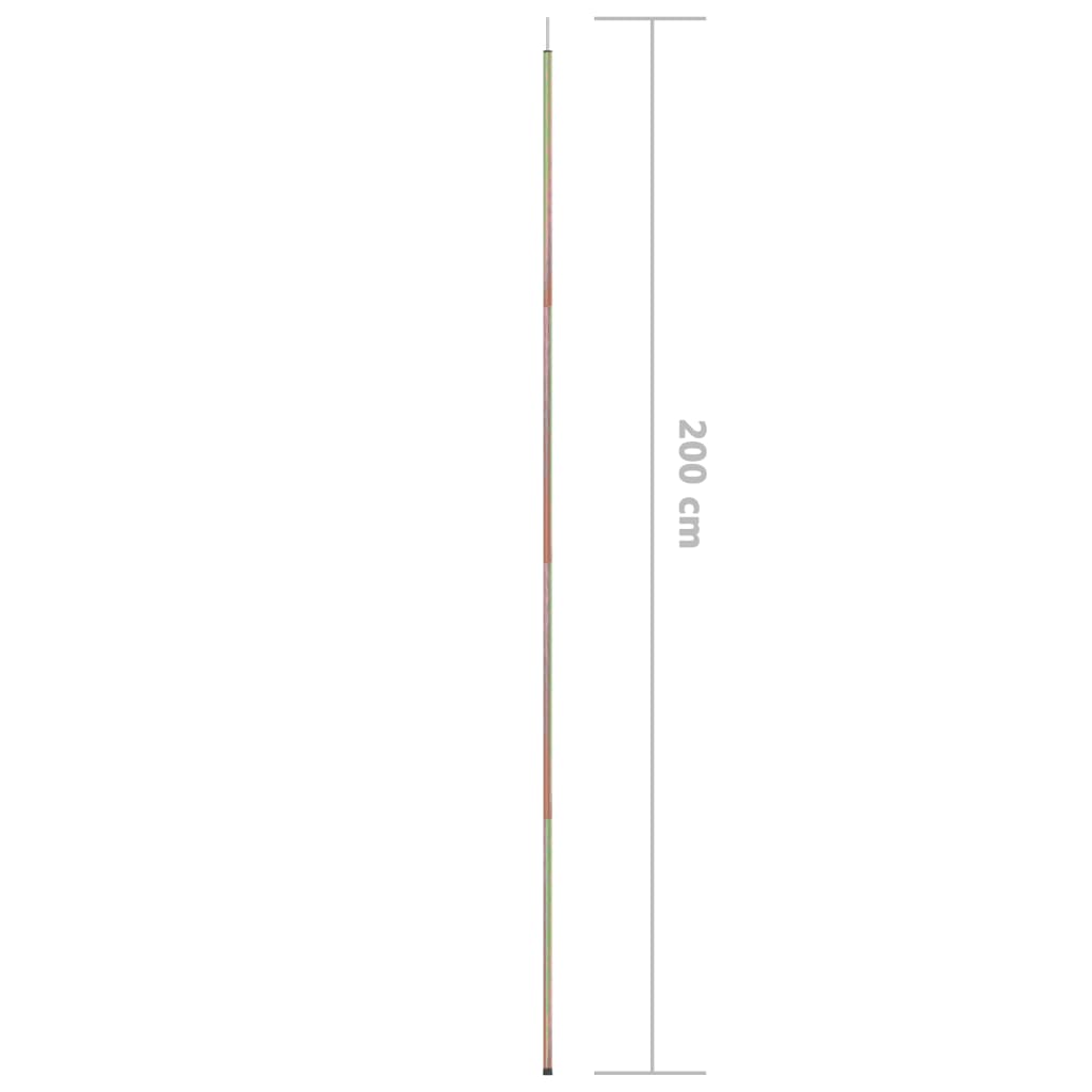 Sunshade pole, 200 cm, galvanized steel