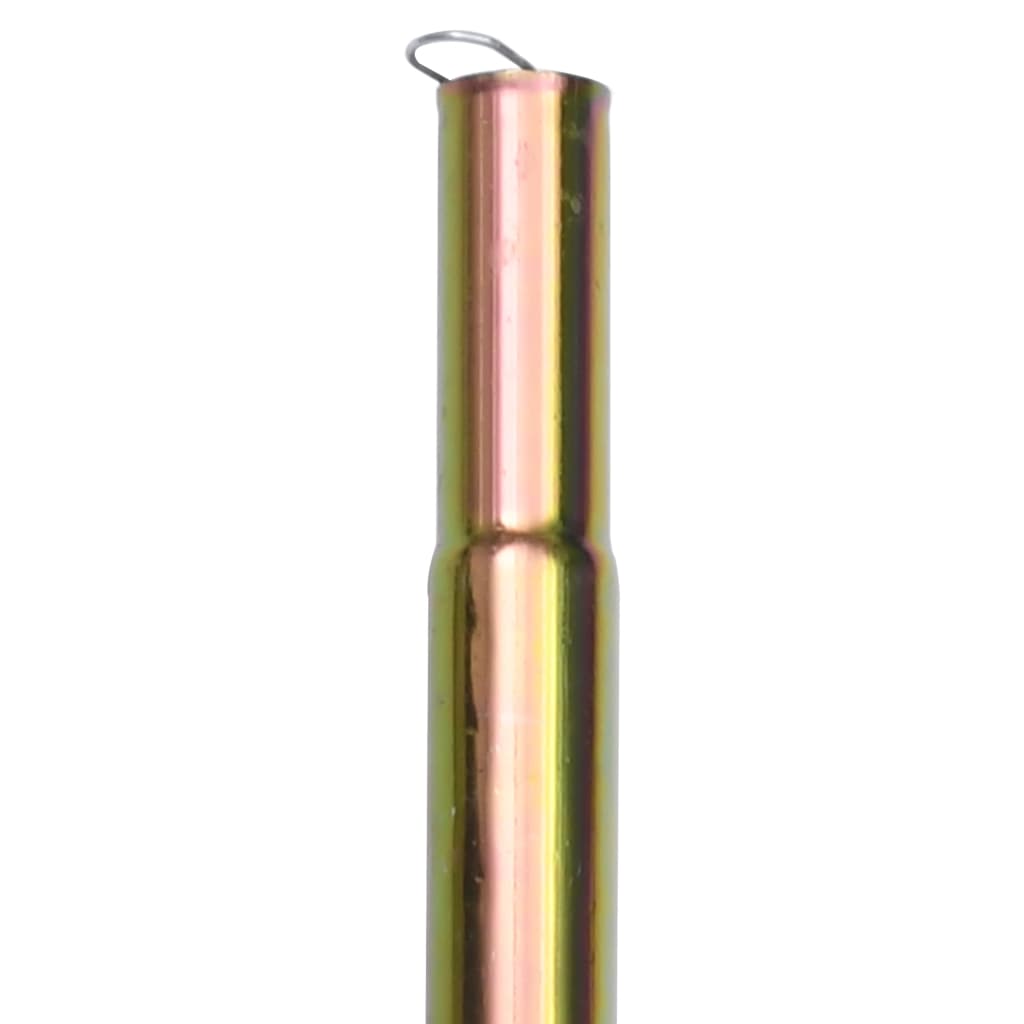 Sunshade poles, 2 pcs., 250 cm, galvanized steel