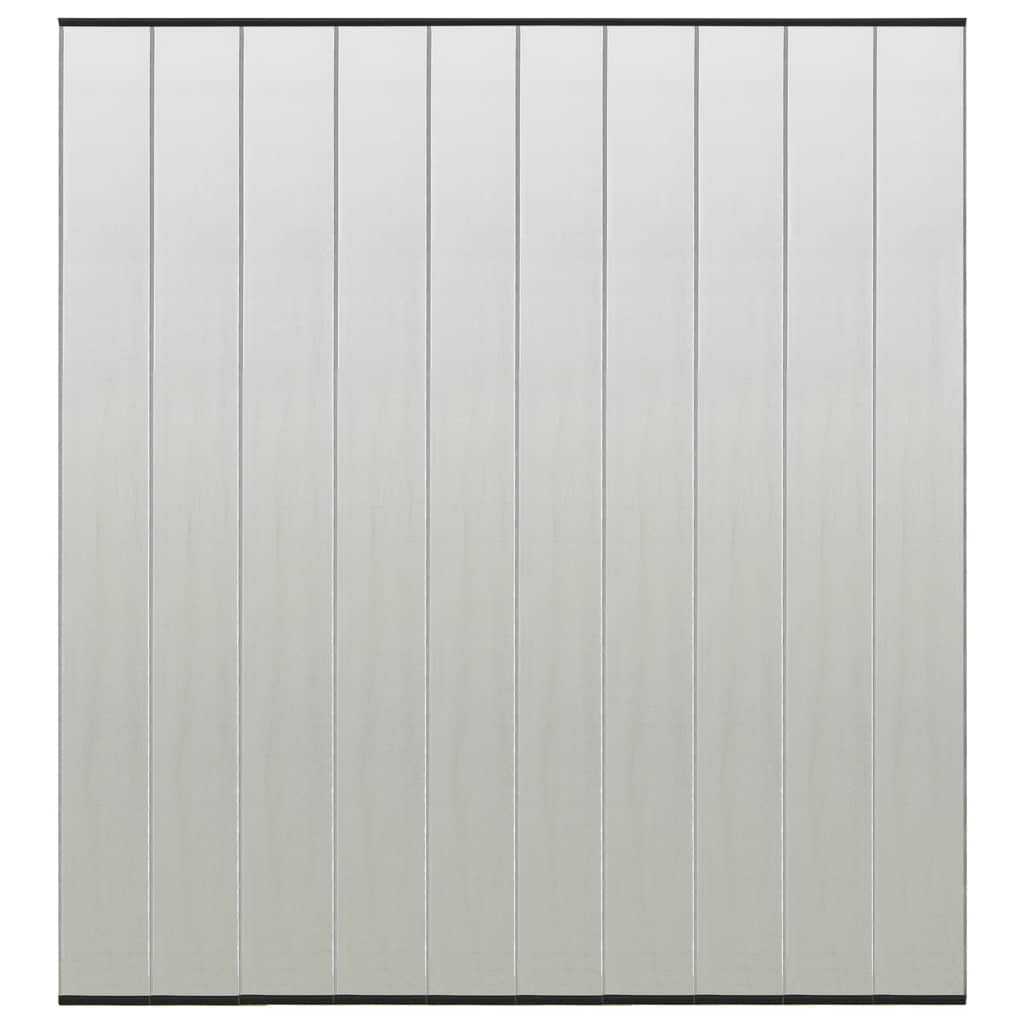 Insect curtain with 10 pcs. mesh, black, 240x240 cm