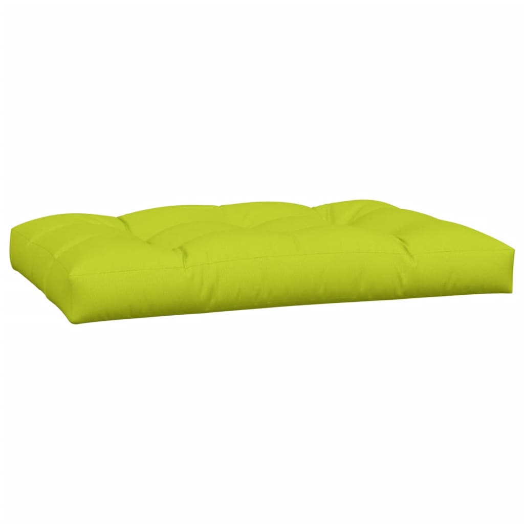 Pallet cushions, 5 pcs, bright green, fabric
