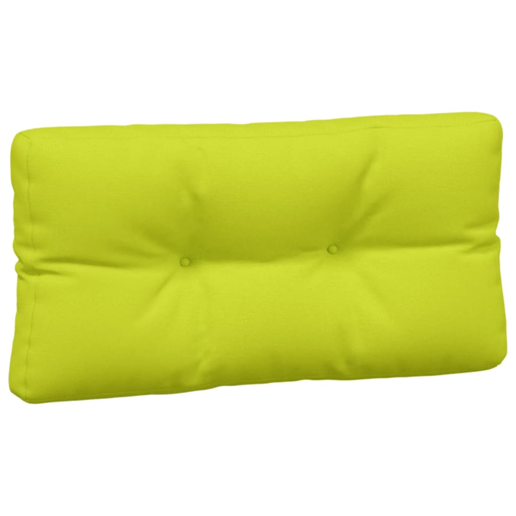 Pallet cushions, 5 pcs, bright green, fabric
