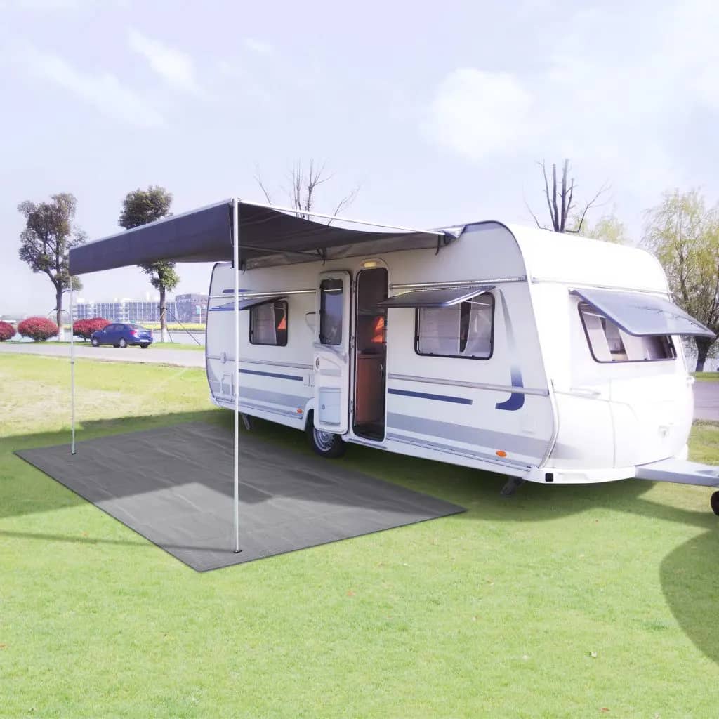 Tent carpet, light grey, 250x500 cm