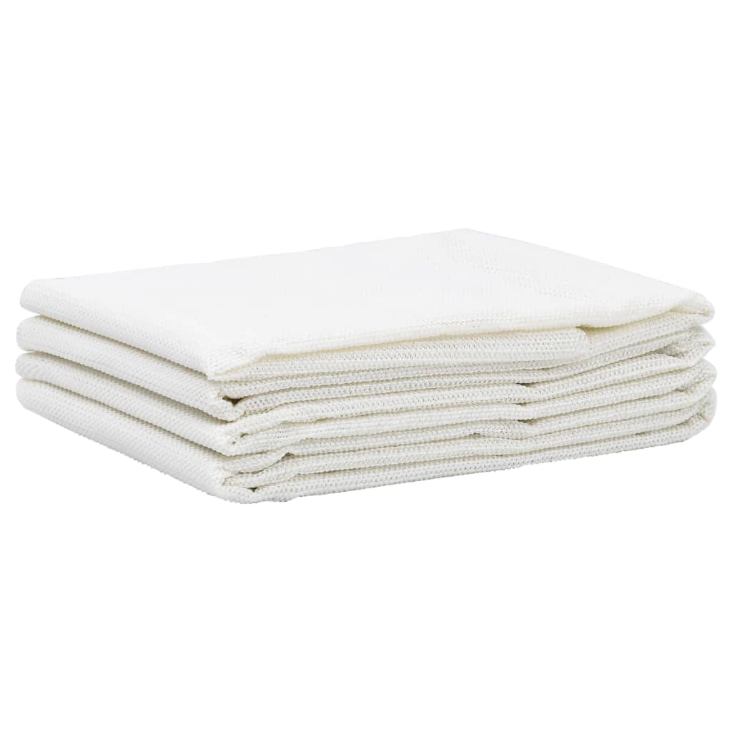 Carpet for tent, white, 100x500 cm