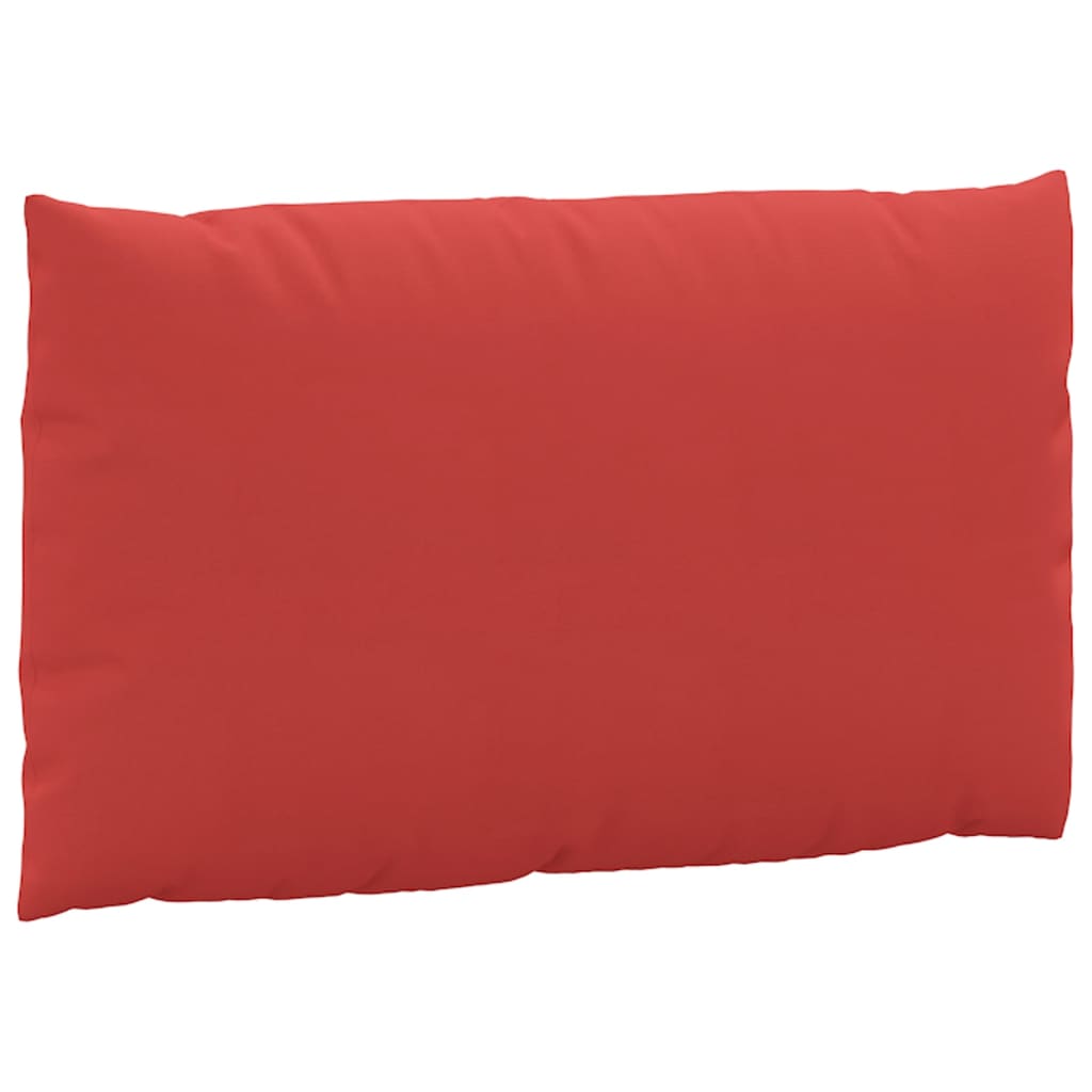 Pallet sofa cushions, 2 pcs., red, textile