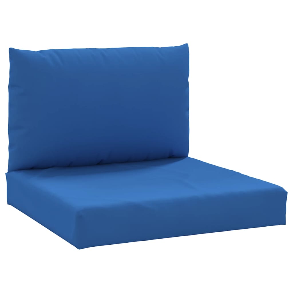 Pallet sofa cushions, 2 pcs., blue, textile