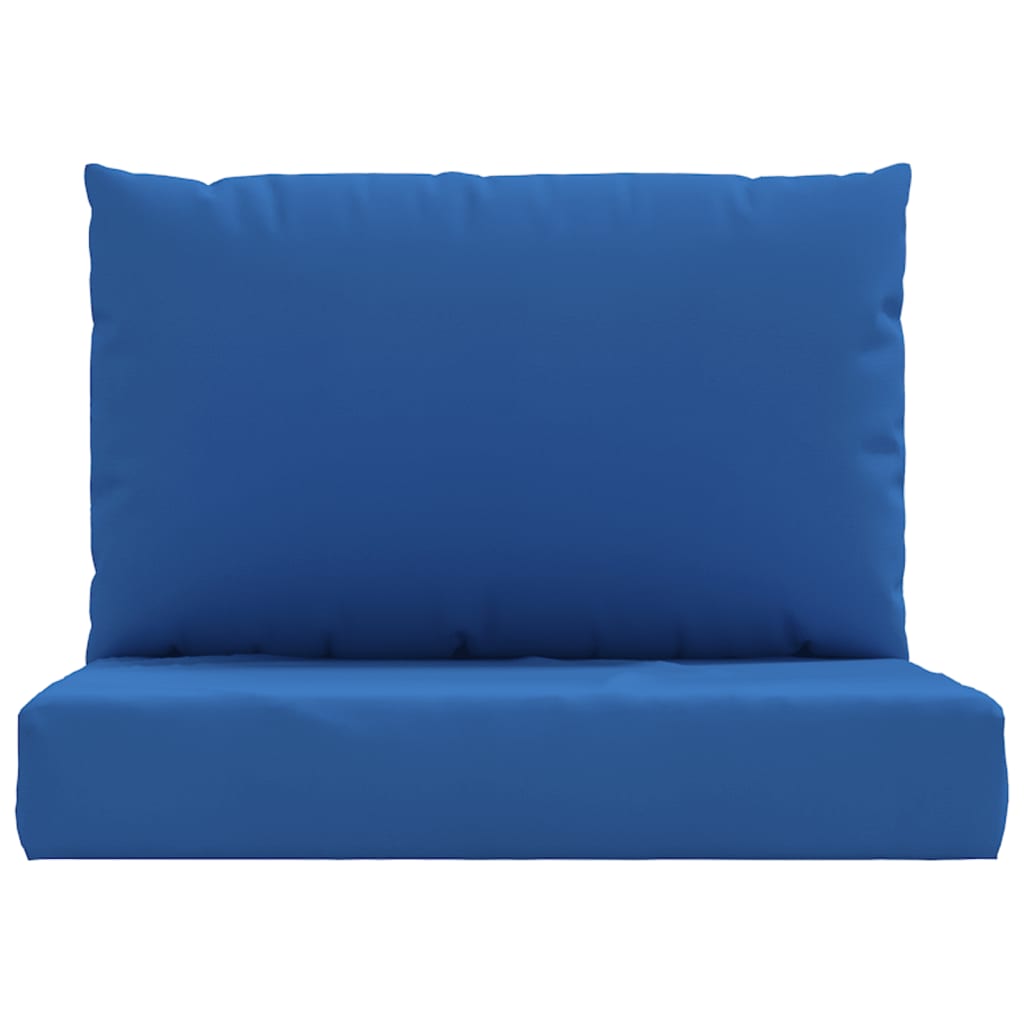 Pallet sofa cushions, 2 pcs., blue, textile