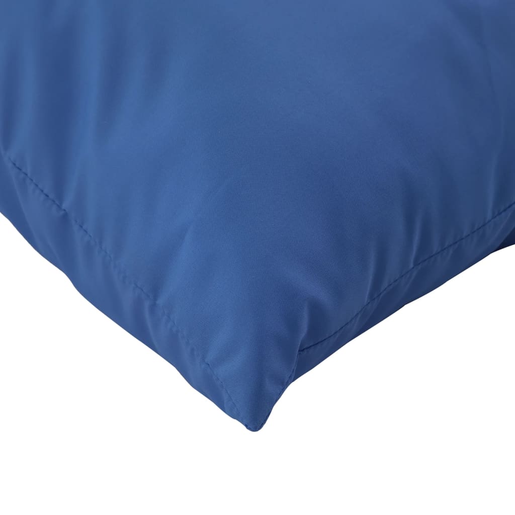 Pallet sofa cushions, 2 pcs., blue, textile