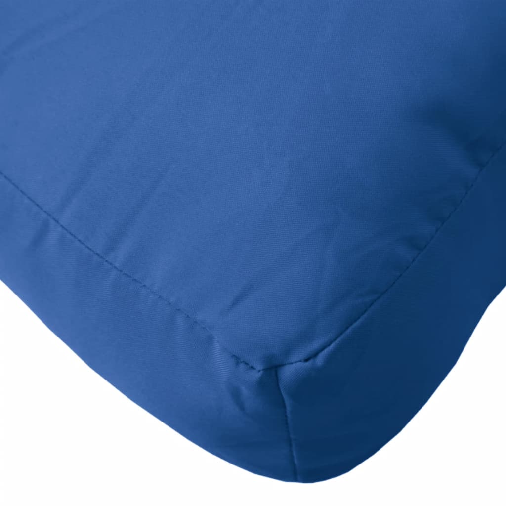 Pallet sofa cushions, 2 pcs., blue, textile