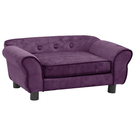 Sofa for dogs, cherry, 72x45x30 cm, plush