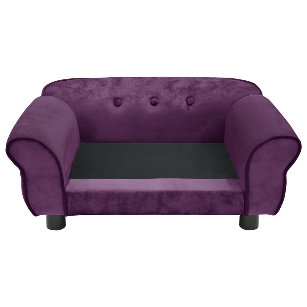 Sofa for dogs, cherry, 72x45x30 cm, plush